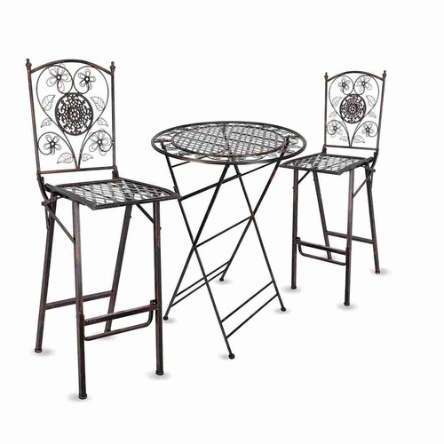 Barcelona bistro set bronze - barcelona,